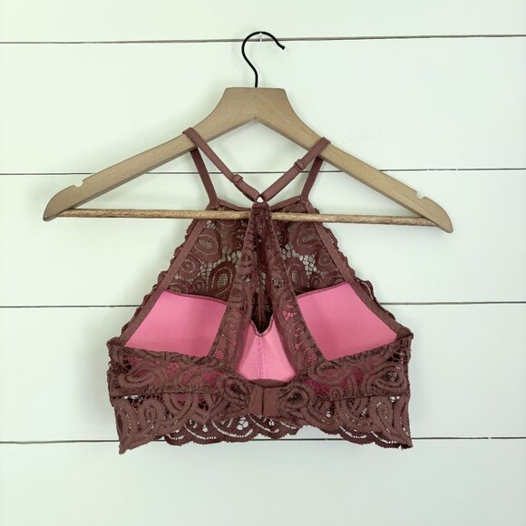 Victoria's Secret PINK maueve lace high front bra Size 34B - Picture 2 of 3